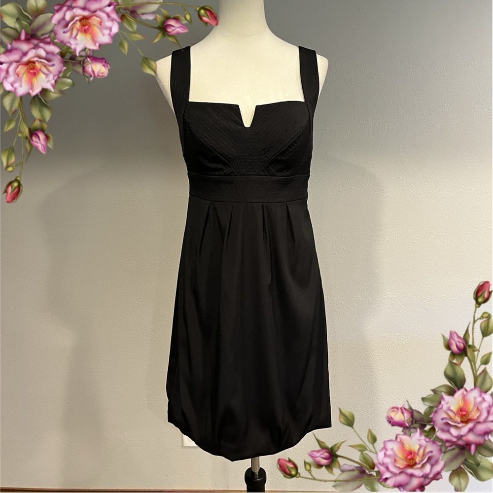 White House Black Market Black Mini Dress